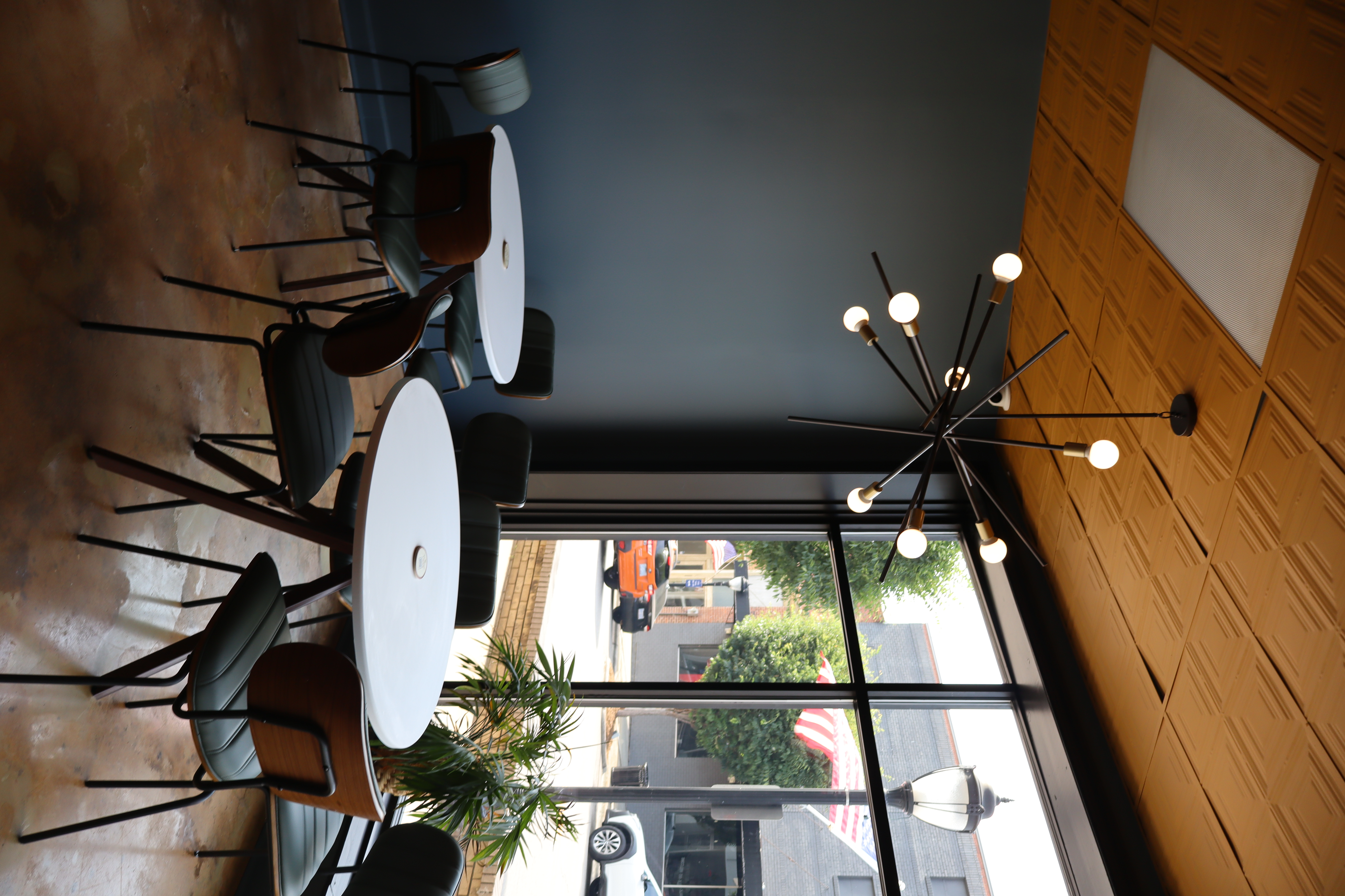 Window tables and seating